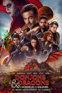Dungeons & Dragons: Honor Among Thieves — poster artwork Dungeons and Dragons Honor Among Thieves fantasy adventure poster artwork